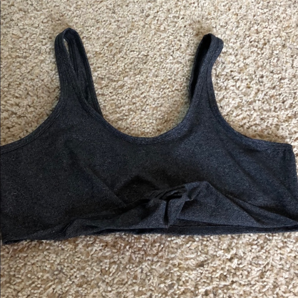 Victoria’s Secret tie front crop top